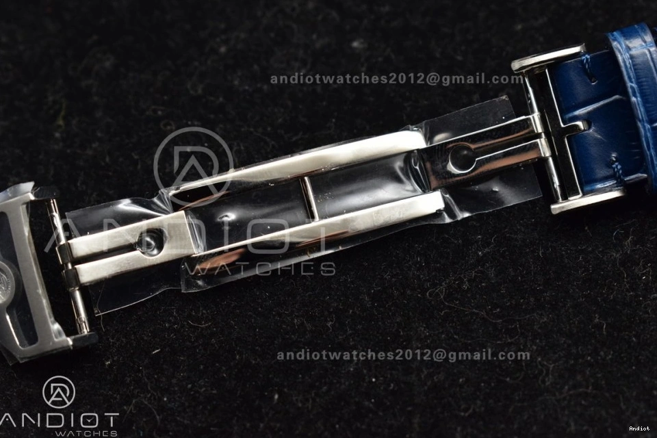 A69355 Leather ZF Dial White 1:1 on Best Blue Portuguese Strap IW371620 Edition Blue Chrono 1115